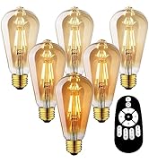 Amazon | UEWIT LED電球 4個セット フィラメント電球 6W（60W形相当